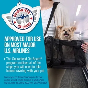 Comfortable Sherpa® Airline Approved Pet Carrier