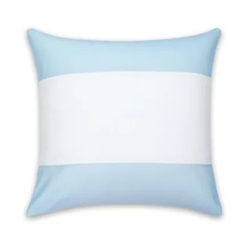 Hofdeco 20" Water-Repellent Baby Blue Pillow Cover