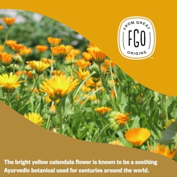FGO Organic Calendula Flowers - 4oz of Pure Goodness
