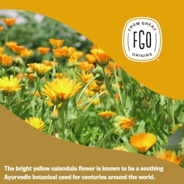 FGO Organic Calendula Flowers - 4oz of Pure Goodness