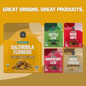 FGO Organic Calendula Flowers - 4oz of Pure Goodness