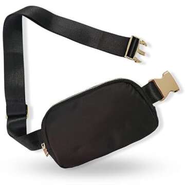 Boutique Belt Bag | Crossbody Fanny Pack for Women Fashionable | Cute Mini Everywhere Bum Hip Waist ...