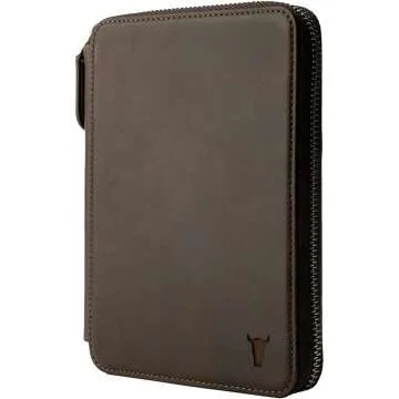 Genuine Leather TORRO Travel Wallet – Dark Brown