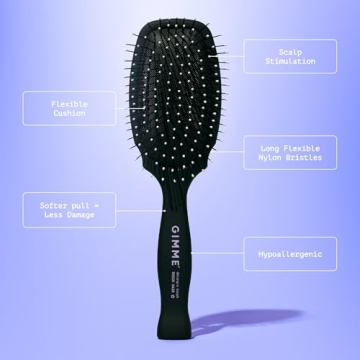 Gimme Beauty Thick Hair Detangling Brush for Curly Hair