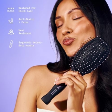 Gimme Beauty Thick Hair Detangling Brush for Curly Hair