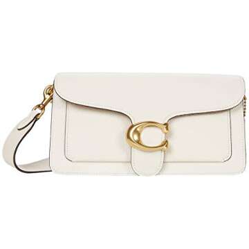 Coach Polished Pebble Leather Tabby Shoulder Bag 26 B4/Chalk 2 One Size