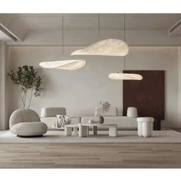 Brikey 20Inch LED Pendant Light for Home Decor