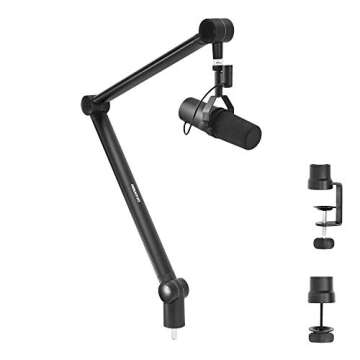 MOUNT-IT! Adjustable Mic Boom Arm for Blue Microphones
