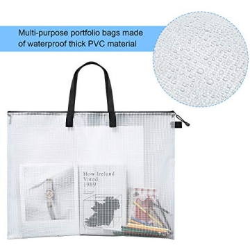 Outus 3 Pack Art Portfolio Bags for Posters and Projects