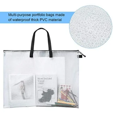 Outus 3 Pack Art Portfolio Bags for Posters and Projects