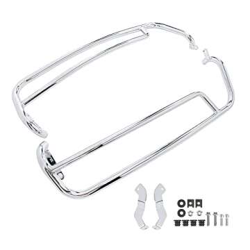 Lorababer Motorcycle Highway Silver Crash Bar Engine Guard Compatible with VESPA GTS125 GTS300 GTS 125 300 GTV300 GTV 300 2007-2022 2019 2020 2021 Bumper Frame Guard Falling Protector (Silver)
