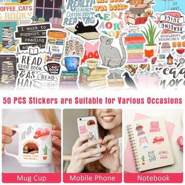 Charming Book Lovers Gift Set for Readers and Bookworms