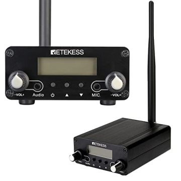 Retekess TR508 FM Transmitter for Clear Audio Broadcasting