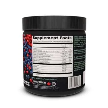 INNOTECH Nutrition CardioFlex Q10 Cranberry/Blueberry 360g - Heart Health & Collagen Support