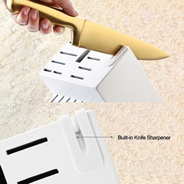 McCook® Golden Titanium Stainless Steel Knife Set