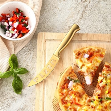 McCook® Golden Titanium Stainless Steel Knife Set