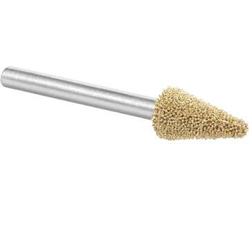 Kutzall Original Taper Rotary Burr - 1/8" Shaft, Fine for Precise Woodworking
