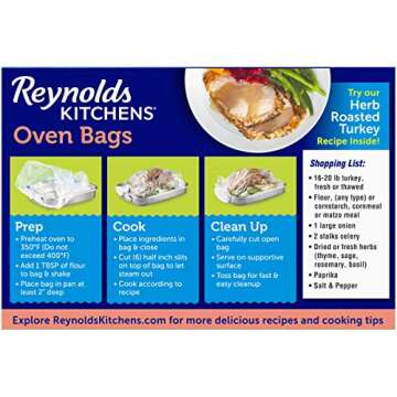 Reynolds G10510 Oven Bag, No Size, Clear