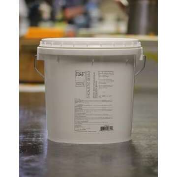 R&F Handmade Paints Encaustic Gesso - Premium Gallon Size for Artists