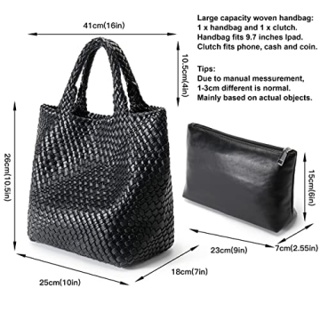 Stylish Vegan Leather Tote for Women - Chic & Eco-Friendly