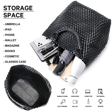 Stylish Vegan Leather Tote for Women - Chic & Eco-Friendly