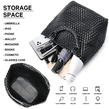 Stylish Vegan Leather Tote for Women - Chic & Eco-Friendly