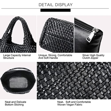 Stylish Vegan Leather Tote for Women - Chic & Eco-Friendly