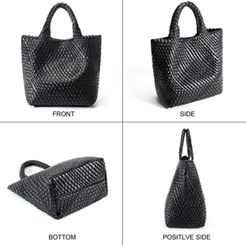 Stylish Vegan Leather Tote for Women - Chic & Eco-Friendly