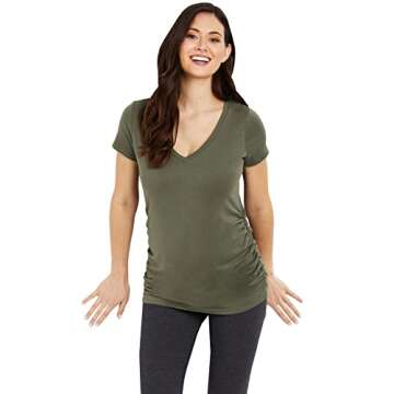 Comfortable Maternity Tee for Stylish Moms - 3 Pack