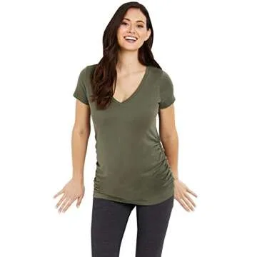 Comfortable Maternity Tee for Stylish Moms - 3 Pack