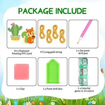 24 Pcs Spring Diamond Painting Kits for Kids 5d Diamond Painting Keychains Art by Numbers Gem Animal Bee Frog DIY Craft Tags Creative Easter Ornament Spring Decor for Kids Adults