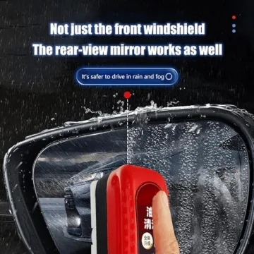 Louisx Glass Cleaning Board & Brush Set - Windshield Care