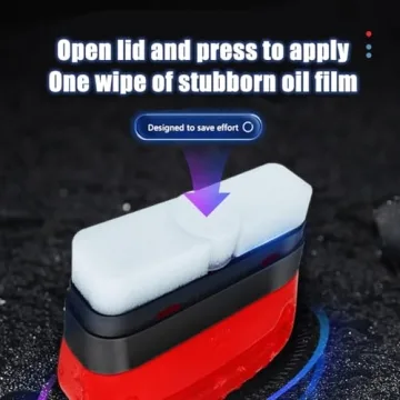 Louisx Glass Cleaning Board & Brush Set - Windshield Care