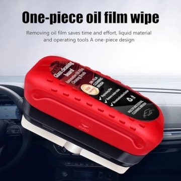 Louisx Glass Cleaning Board & Brush Set - Windshield Care