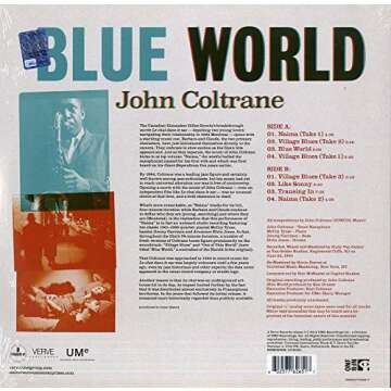 John Coltrane - Blue World Vinyl LP | Unique Soundtrack Revival