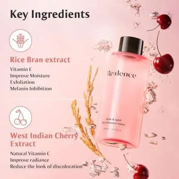 Redence Hydrating Toner with Rice Bran Extract, 300ml
