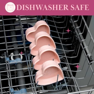 Paris Hilton Heart Shaped Ramekin Set - Stylish Baking Dishes