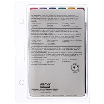 Uchida Fabric Marker Broad Tip - Vibrant Colors for All