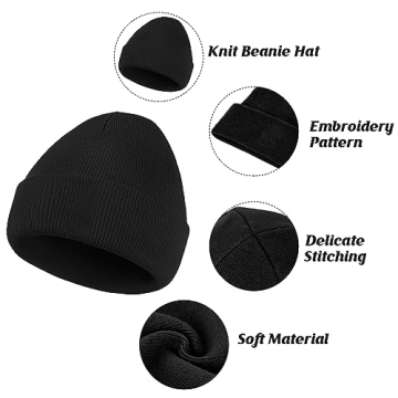 American Trends Beanie Hat - Cute Warm Winter Accessory