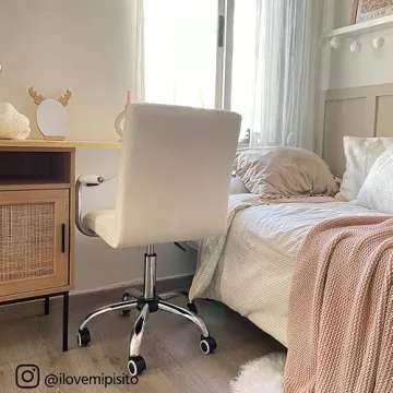 Yaheetech Modern PU Leather Office Chair - Adjustable & Stylish