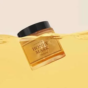 I'm from Honey Mask 1.01 Fl Oz, Wash Off Face Mask, 38.7% Korean Honey, Deep Moisturization for 48 hours, Nourishment, Clear Complexion for Dry, Combination Skin