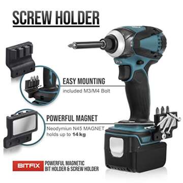 BITFIX Magnetic Drill Bit Holder for Easy Use