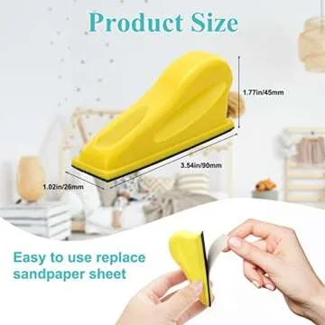 Precision Micro Detail Sander Kit for Small Projects