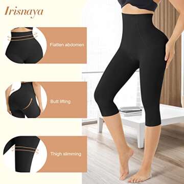 Irisnaya Seamless Shapewear for Women Tummy & Butt Lift