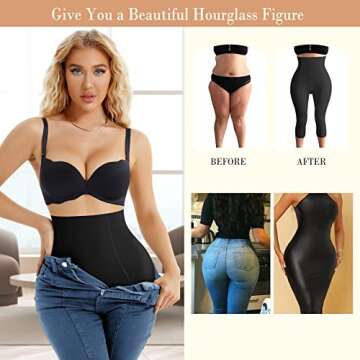 Irisnaya Seamless Shapewear for Women Tummy & Butt Lift