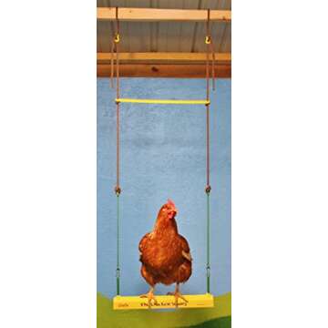 Fowl Play Products Chicken Swing - Fun Toy for All Breeds and Ages