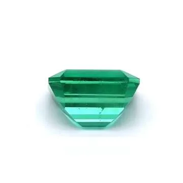 3.43 Carat Loose Natural Emerald, Green Color, EM Shape, ICA Certified (13081901343049), Real Emerald, Natural Stones For Jewelry Making, Loose Gemstones, Precious Stones, Gift For Her Fine Jewelry