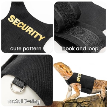 Bearded Dragon Harness and Leash Set for Outdoor Fun