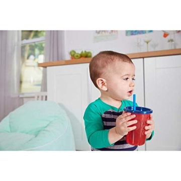 Take & Toss Straw Cups for Boys - Colorful & Durable