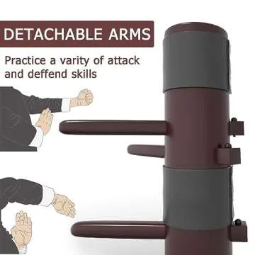 Adjustable MR Wing Chun Dummy for Authentic Kung Fu Practice